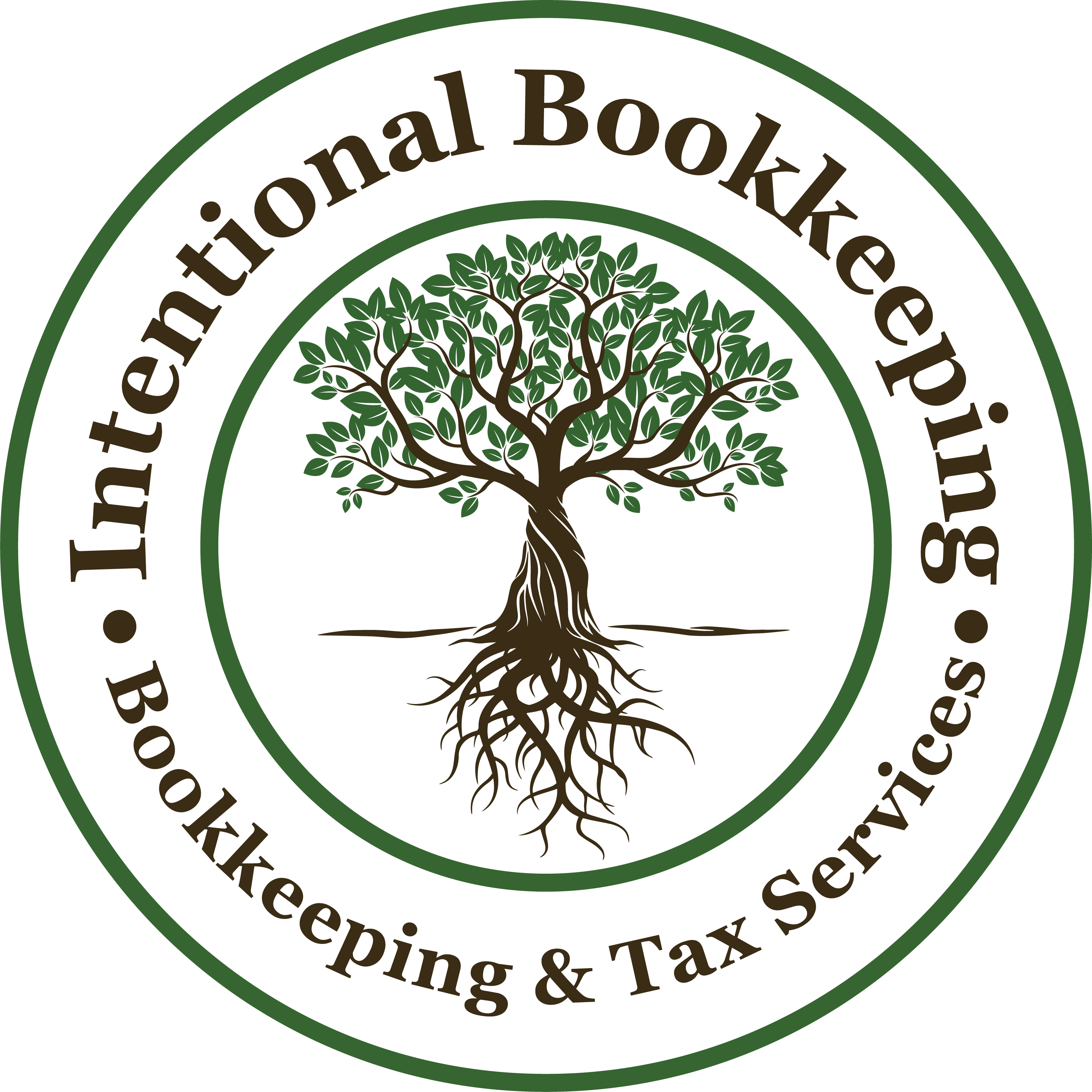 Intentional Bookkeeping: Bookkeeping & Tax Services - Logo